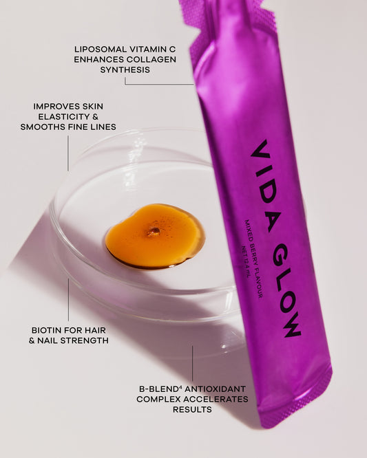 VIDA GLOW - LIQUID COLLAGEN SKIN - (Berry)